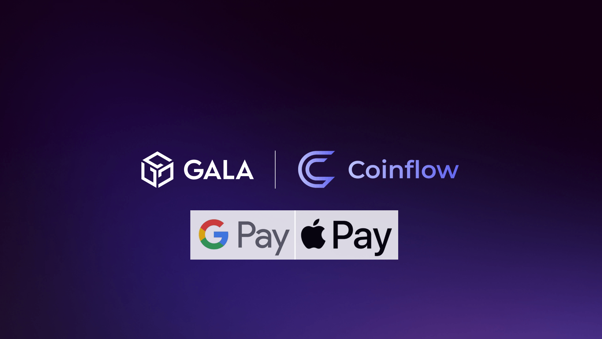 Integration of Google Pay & Apple Pay in Gala Games via Coinflow