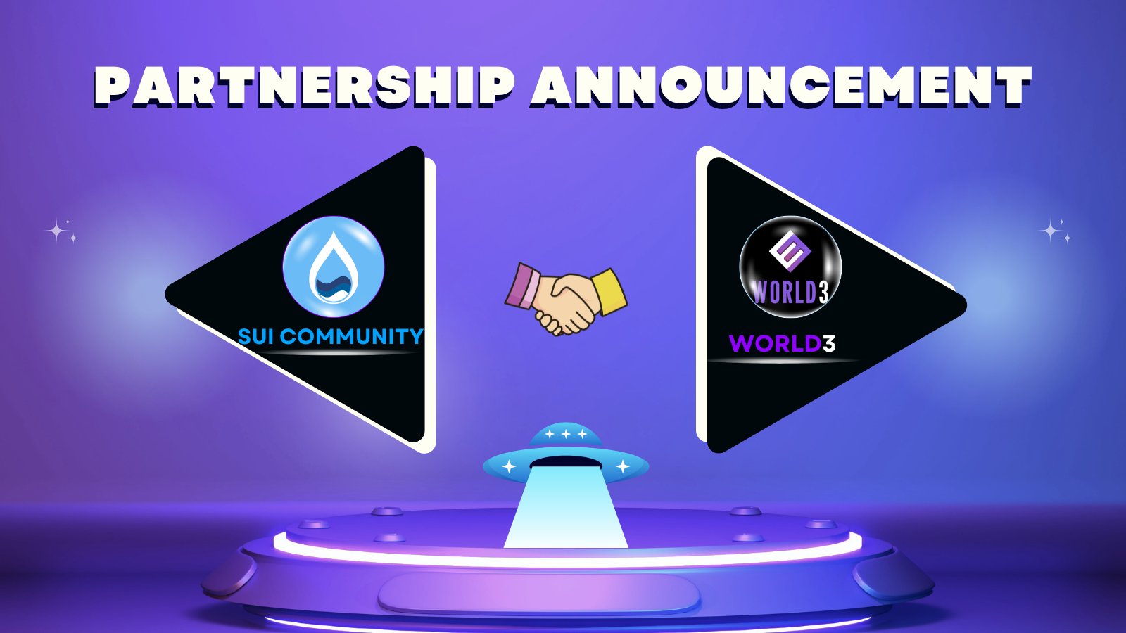 Sui x World3 AI partnership announcement